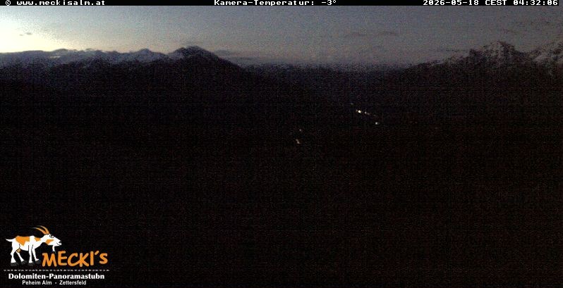 Archived image Webcam View of the Mecki's Alm mountain hut