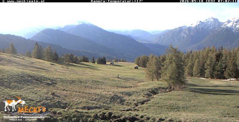 Archived image Webcam View of the Mecki's Alm mountain hut
