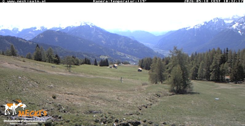 Archived image Webcam View of the Mecki's Alm mountain hut