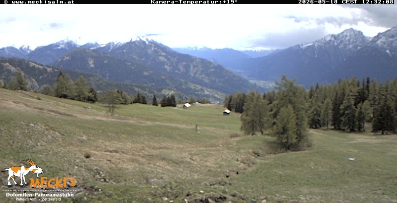 Archived image Webcam View of the Mecki's Alm mountain hut