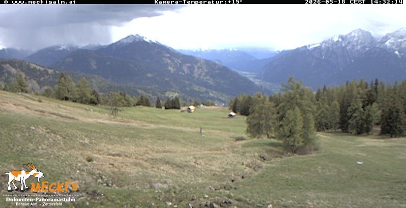 Archived image Webcam View of the Mecki's Alm mountain hut