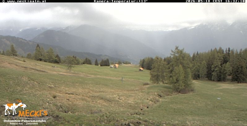 Archived image Webcam View of the Mecki's Alm mountain hut