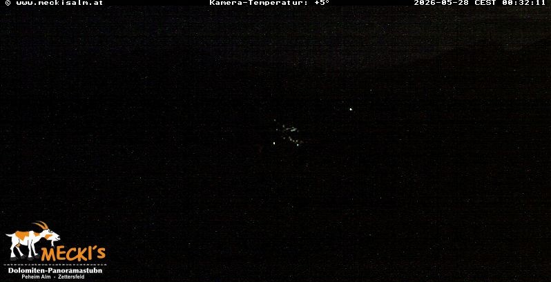 Archived image Webcam View of the Mecki's Alm mountain hut