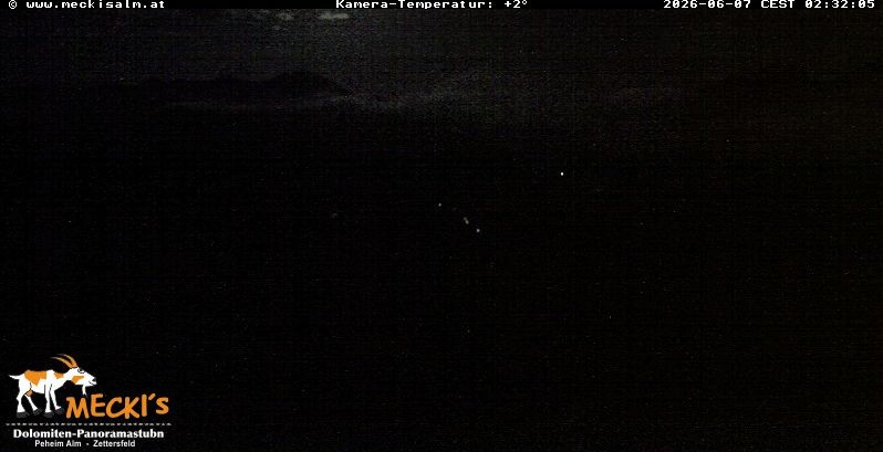 Archiv Foto Webcam Blick von Mecki's Alm Hütte auf der Faschingalm