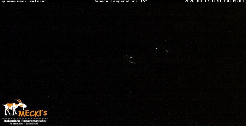 Archived image Webcam View of the Mecki's Alm mountain hut