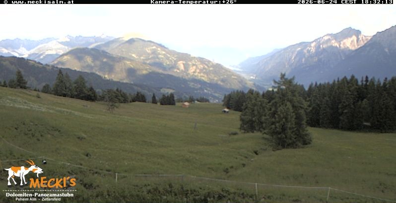 Archived image Webcam View of the Mecki's Alm mountain hut