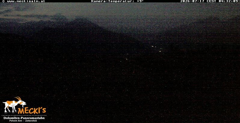 Archived image Webcam View of the Mecki's Alm mountain hut