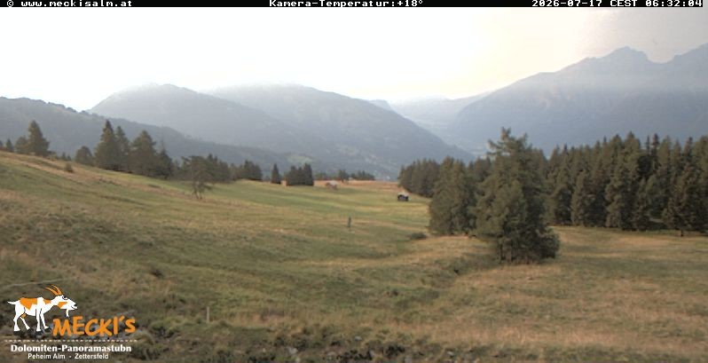 Archived image Webcam View of the Mecki's Alm mountain hut