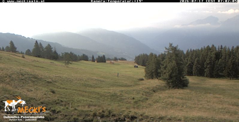 Archived image Webcam View of the Mecki's Alm mountain hut