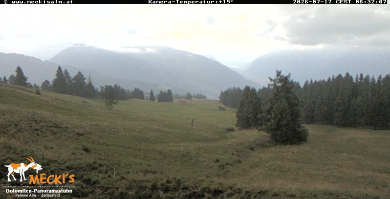 Archived image Webcam View of the Mecki's Alm mountain hut