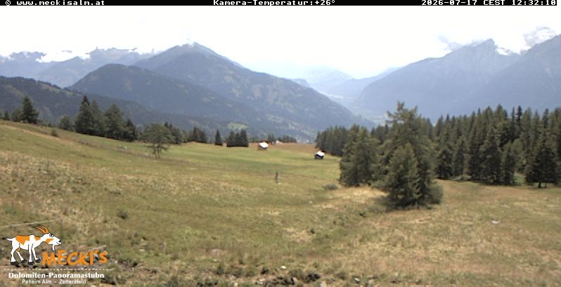 Archived image Webcam View of the Mecki's Alm mountain hut