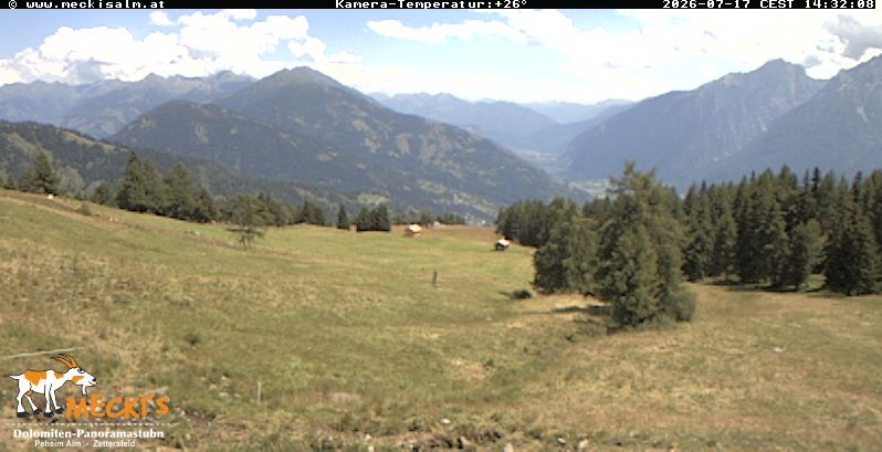 Archived image Webcam View of the Mecki's Alm mountain hut