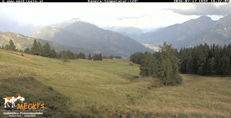 Archived image Webcam View of the Mecki's Alm mountain hut