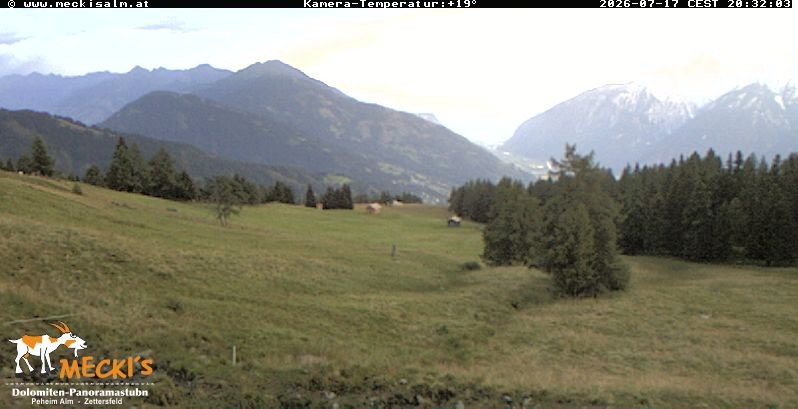 Archived image Webcam View of the Mecki's Alm mountain hut