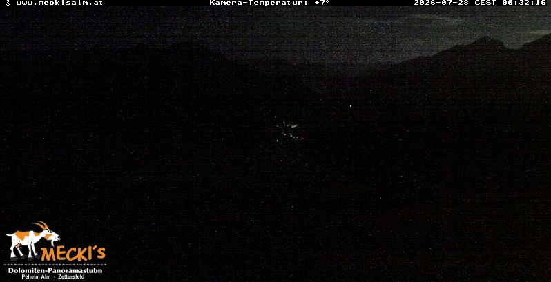 Archived image Webcam View of the Mecki's Alm mountain hut