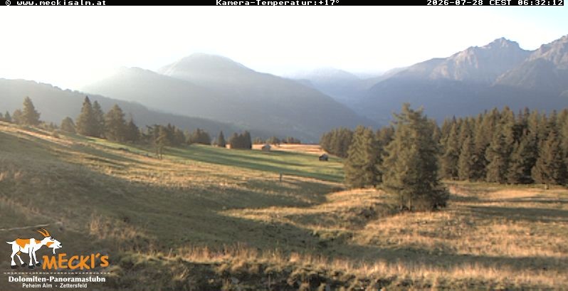 Archived image Webcam View of the Mecki's Alm mountain hut