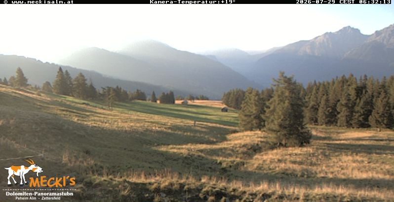 Archived image Webcam View of the Mecki's Alm mountain hut
