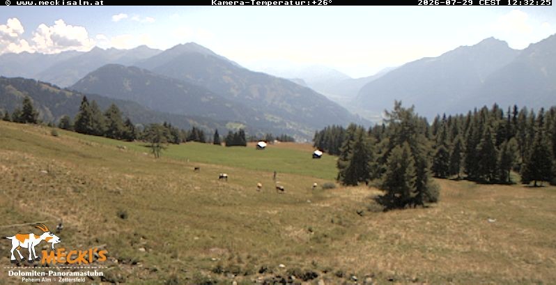 Archived image Webcam View of the Mecki's Alm mountain hut