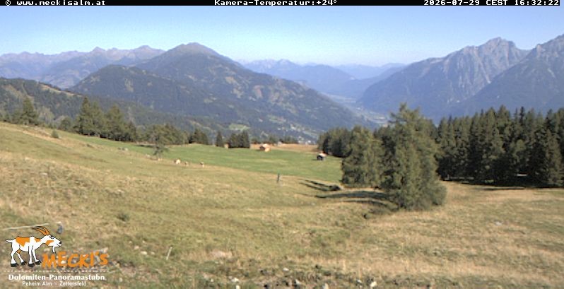 Archived image Webcam View of the Mecki's Alm mountain hut
