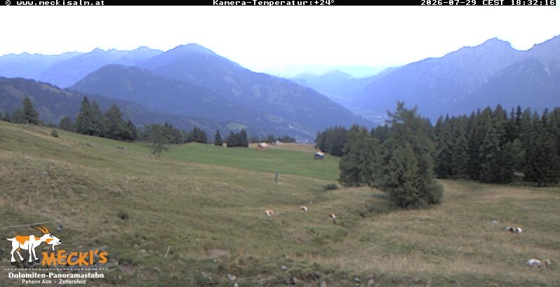 Archived image Webcam View of the Mecki's Alm mountain hut