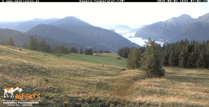 Archived image Webcam View of the Mecki's Alm mountain hut