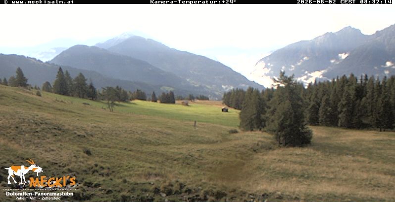 Archived image Webcam View of the Mecki's Alm mountain hut