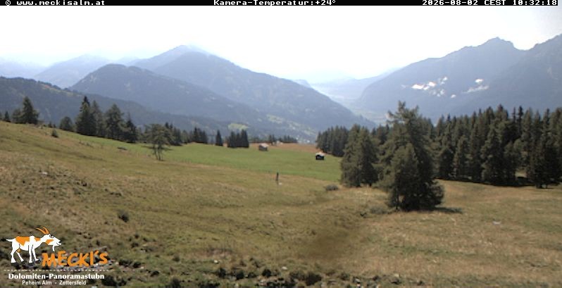 Archived image Webcam View of the Mecki's Alm mountain hut