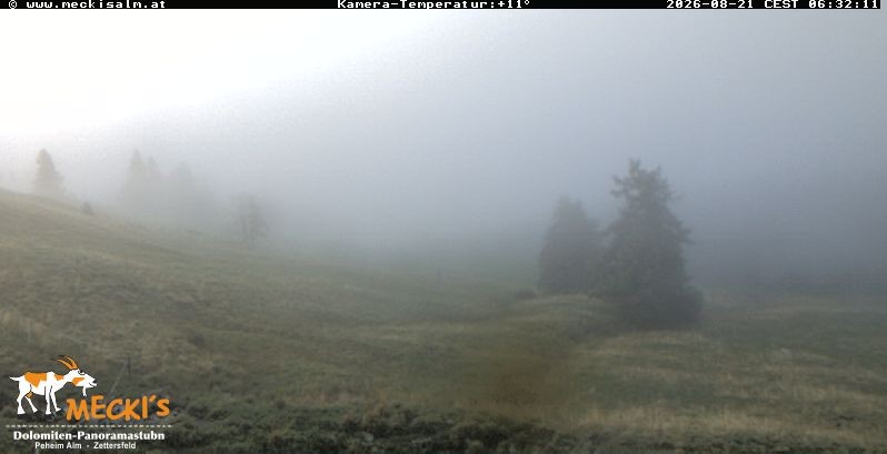 Archived image Webcam View of the Mecki's Alm mountain hut