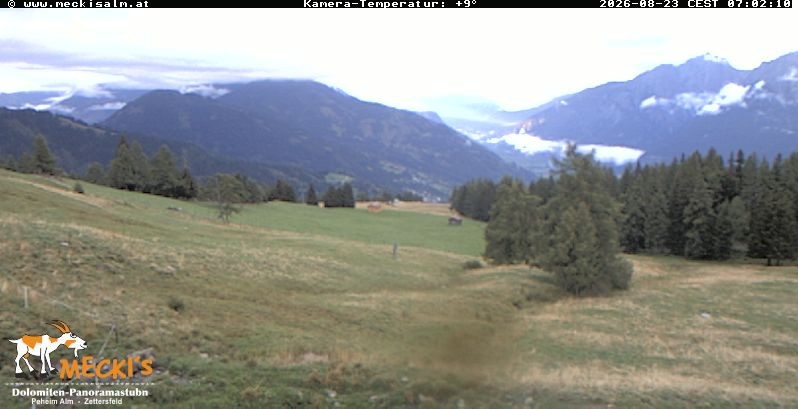 Archived image Webcam View of the Mecki's Alm mountain hut