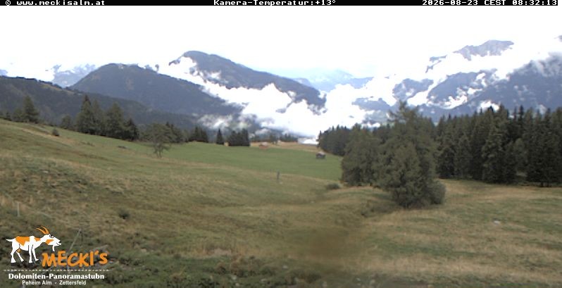 Archived image Webcam View of the Mecki's Alm mountain hut
