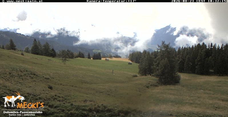 Archived image Webcam View of the Mecki's Alm mountain hut