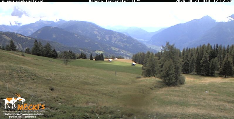 Archived image Webcam View of the Mecki's Alm mountain hut