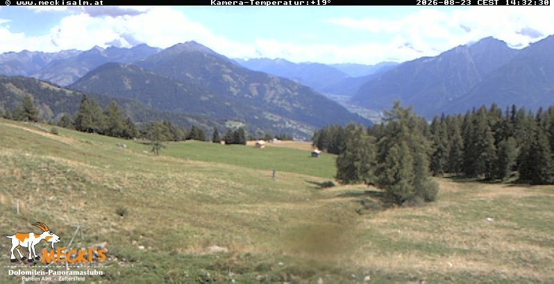 Archived image Webcam View of the Mecki's Alm mountain hut