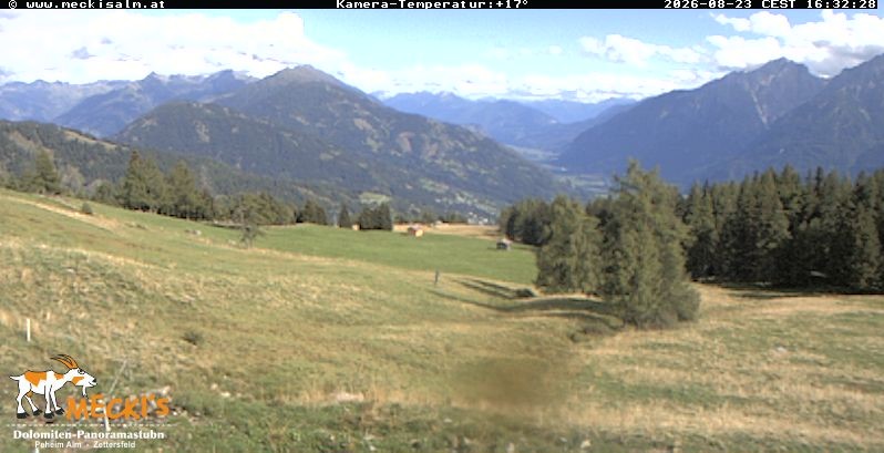 Archived image Webcam View of the Mecki's Alm mountain hut