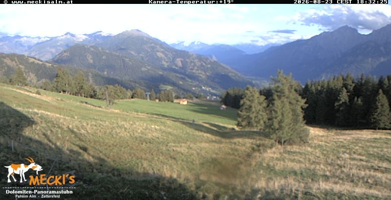 Archived image Webcam View of the Mecki's Alm mountain hut