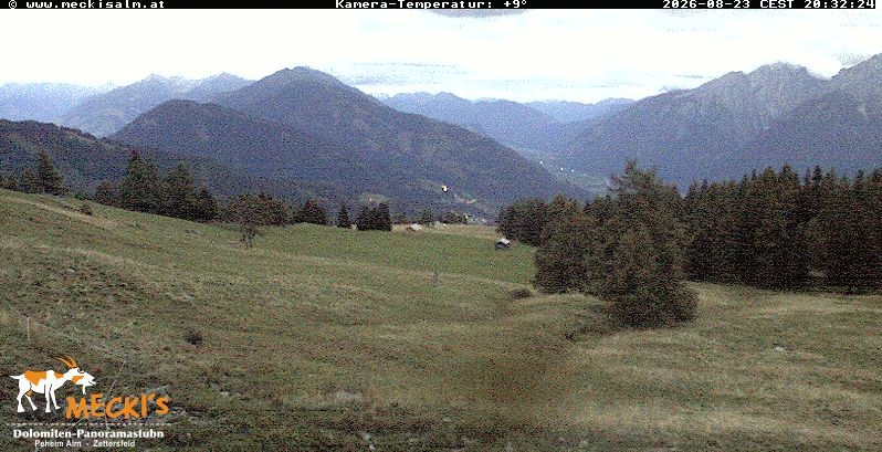 Archived image Webcam View of the Mecki's Alm mountain hut
