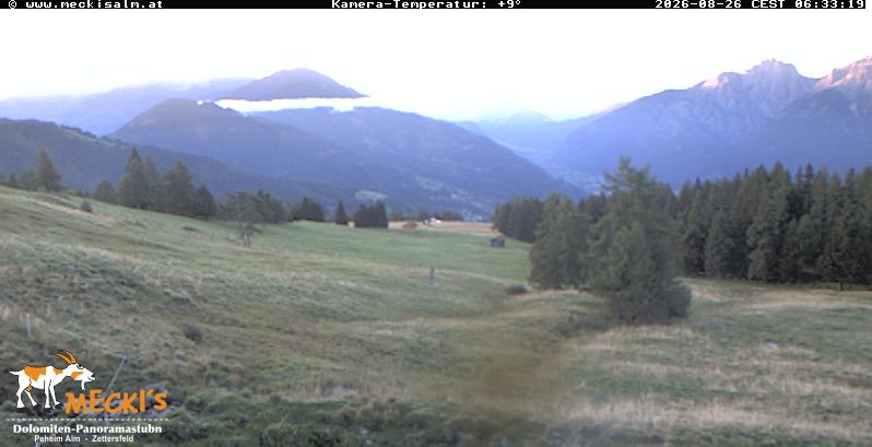 Archived image Webcam View of the Mecki's Alm mountain hut
