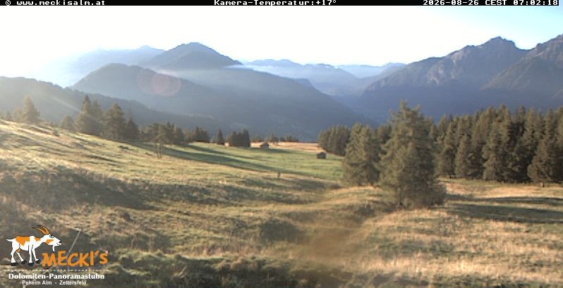 Archived image Webcam View of the Mecki's Alm mountain hut