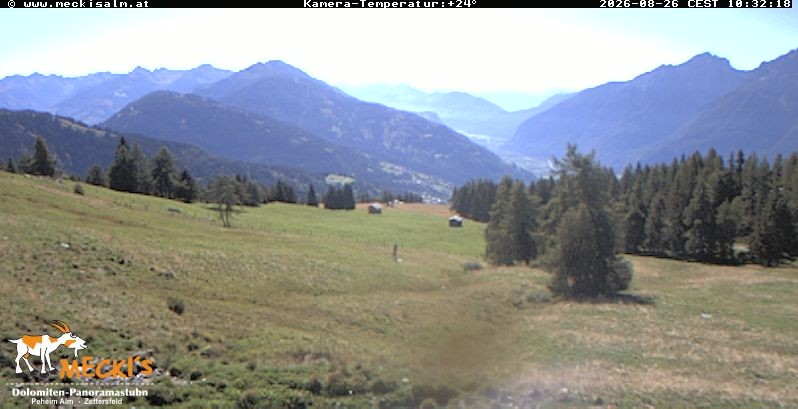 Archived image Webcam View of the Mecki's Alm mountain hut