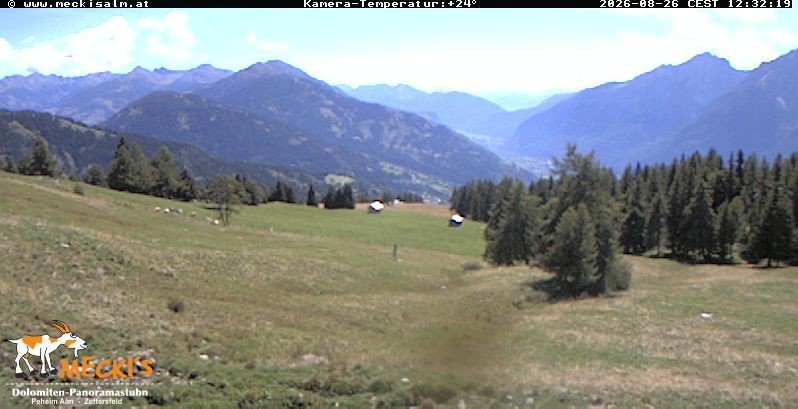 Archived image Webcam View of the Mecki's Alm mountain hut