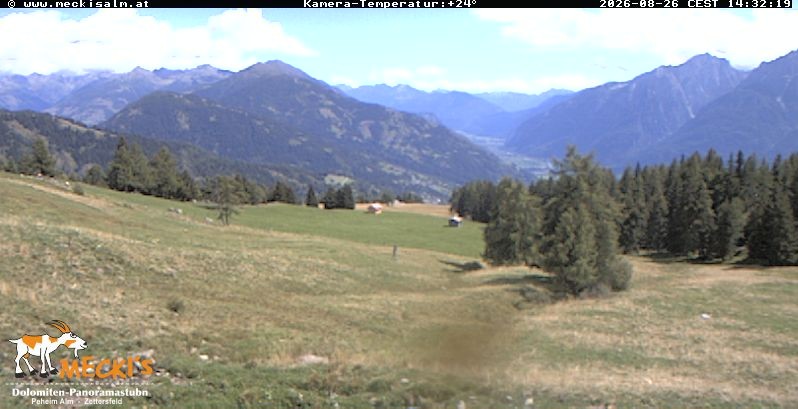 Archived image Webcam View of the Mecki's Alm mountain hut
