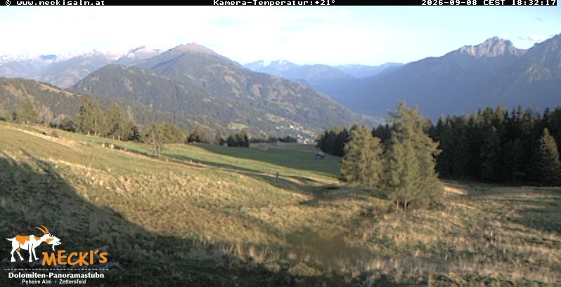 Archived image Webcam View of the Mecki's Alm mountain hut