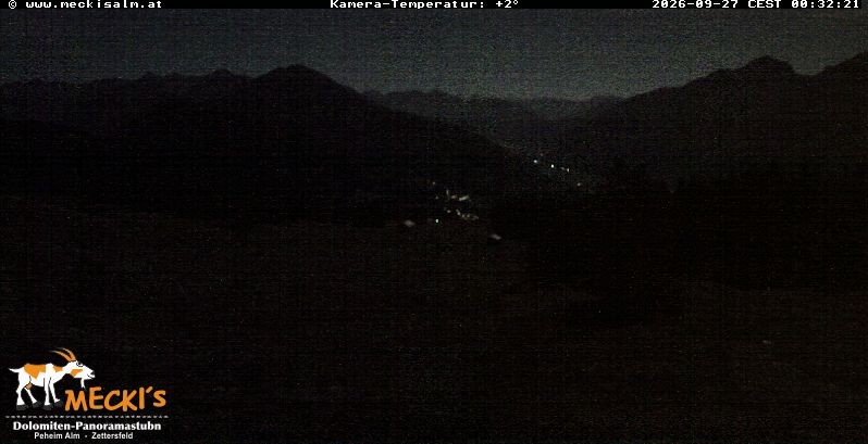 Archived image Webcam View of the Mecki's Alm mountain hut