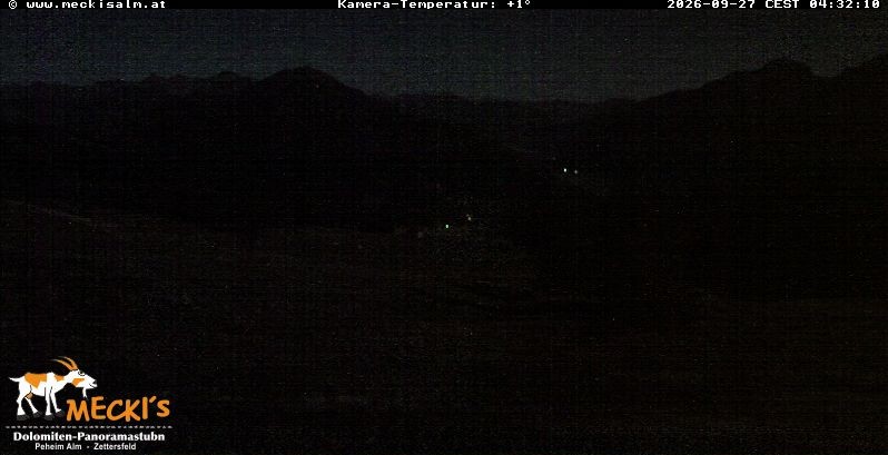 Archived image Webcam View of the Mecki's Alm mountain hut