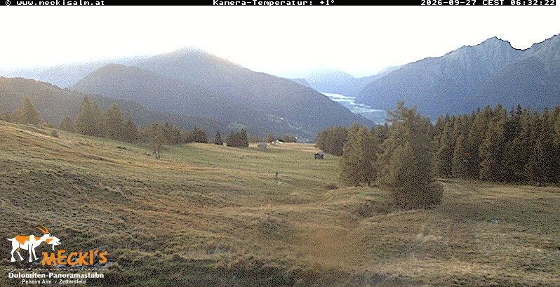 Archived image Webcam View of the Mecki's Alm mountain hut