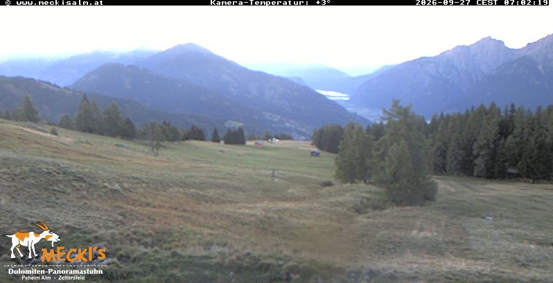Archived image Webcam View of the Mecki's Alm mountain hut