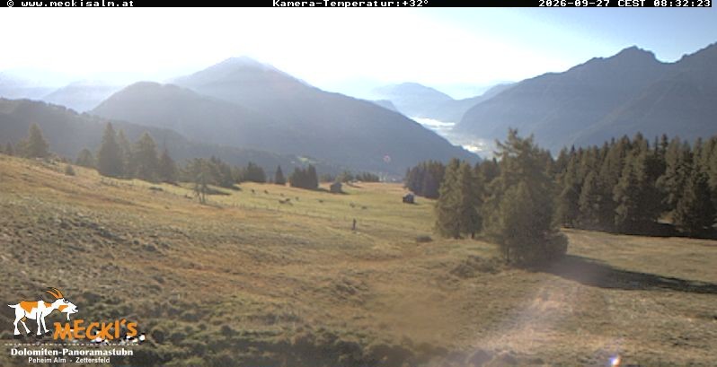 Archived image Webcam View of the Mecki's Alm mountain hut