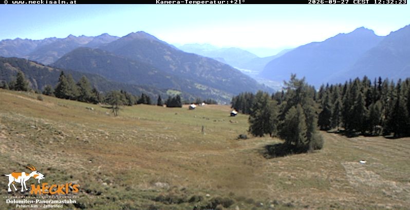 Archived image Webcam View of the Mecki's Alm mountain hut