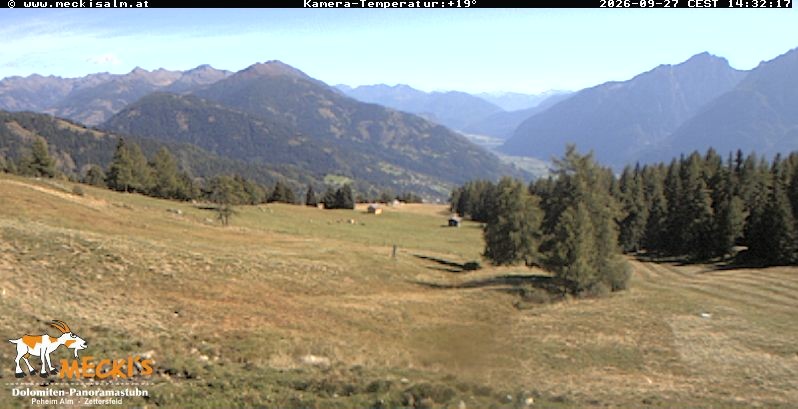Archived image Webcam View of the Mecki's Alm mountain hut