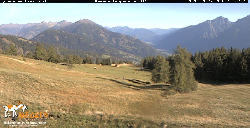 Archived image Webcam View of the Mecki's Alm mountain hut